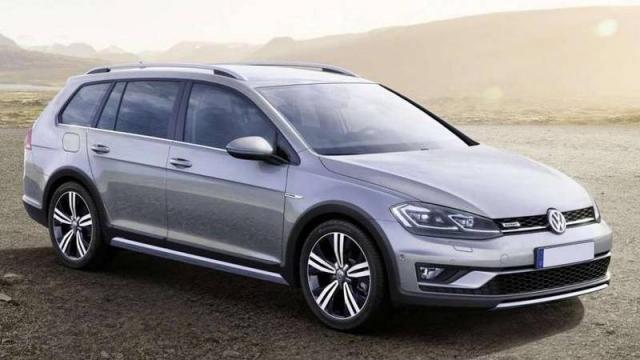 Volkswagen Golf Variant Alltrack anteriore