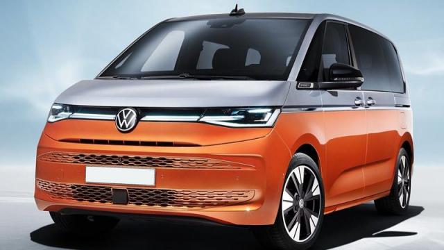 Volkswagen Nuovo Multivan tre quarti anteriore