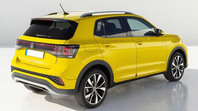 Volkswagen Nuova T-Cross posteriore