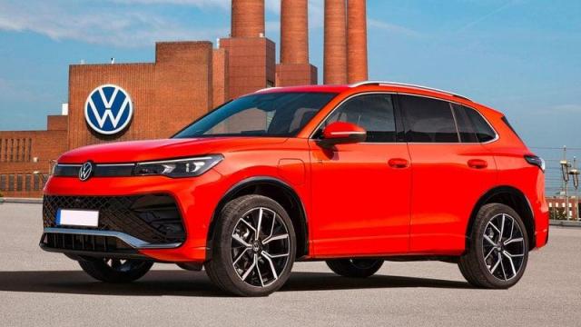 Volkswagen Nuova Tiguan anteriore