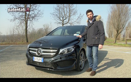 Mercedes Classe B 200CDI 4Matic, prova su strada