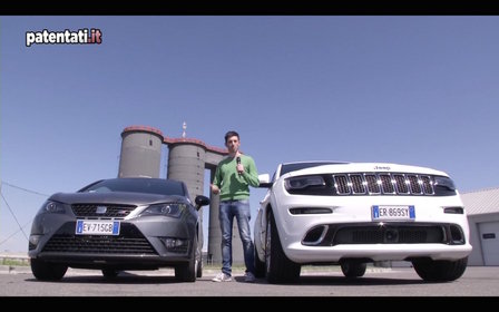 Jeep Grand Cherokee Srt vs Seat Ibiza Cupra