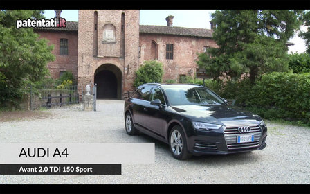 Audi A4 Avant 2.0 TDI Sport, la prova su strada