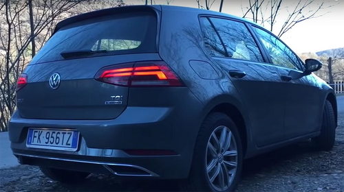 Nuova Volkswagen Golf: il test drive della versione a metano