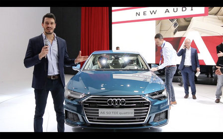 Nuova Audi A6 in anteprima a Ginevra 2018