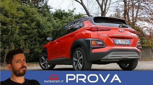 Il test drive di Hyundai Kona 2018 in versione 1.0 T-GDI 120CV