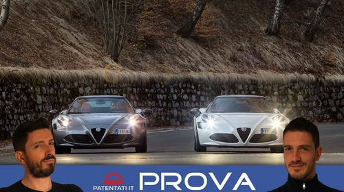 Le supercar Alfa Romeo a confronto: 4C Coupé vs 4C Spider