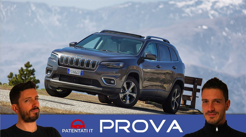 Jeep Cherokee 2.2 Multijet 4WD Limited, test drive in Val Formazza