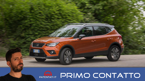 Seat Arona 1.0 TGI a metano, il test drive