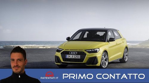 Audi A1 2019, il test drive